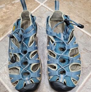 Keen Blue and Gray Women's Outdoor Sandals